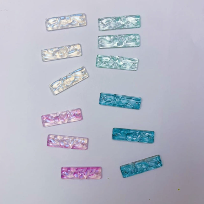 【bead】halfbead dewdrop mixture for DIY craft