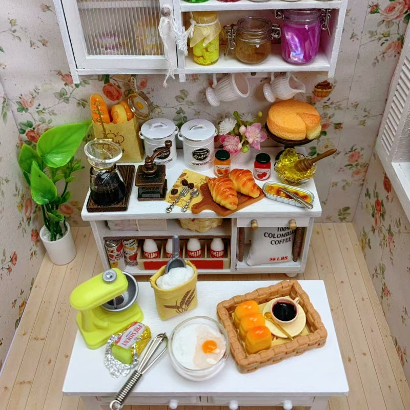 【Kitchen】miniature dollhouse accessories kitchen series 1/12 or 1/6 scale