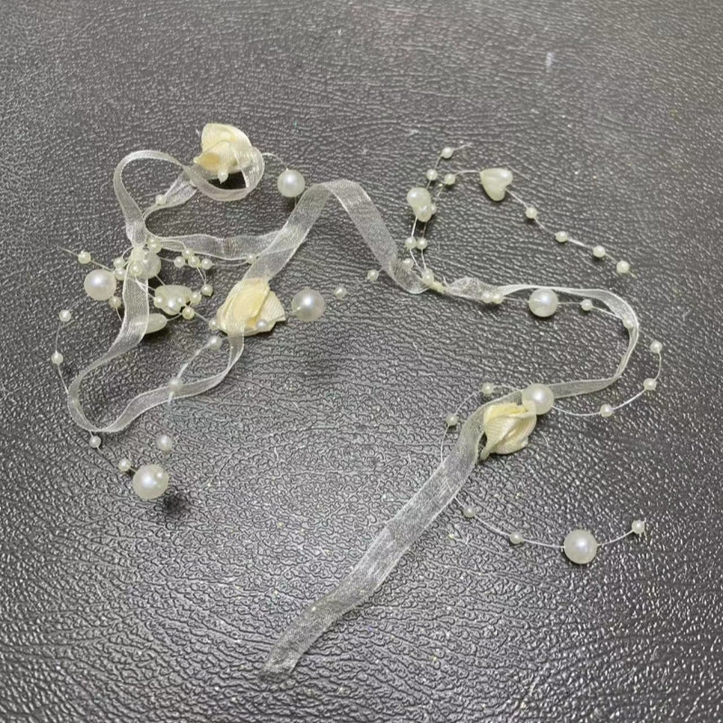 【chain】0.5m pearl/lace chain for DIY craft